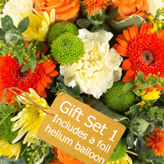 Gift Set 1 - Florist Choice - Vase