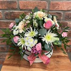 Hat Box - pastel